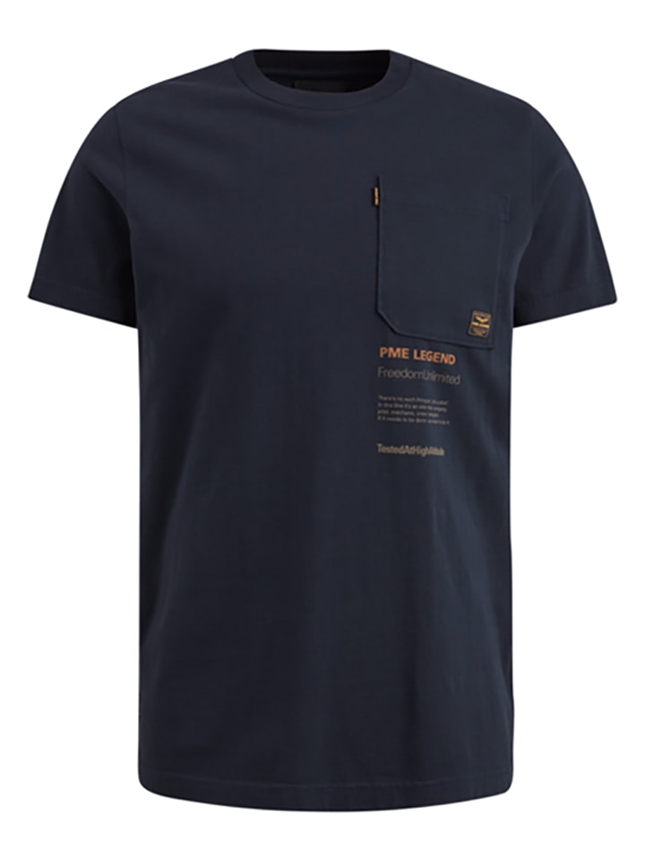 PME Legend Shirt in Dunkelblau günstig kaufen