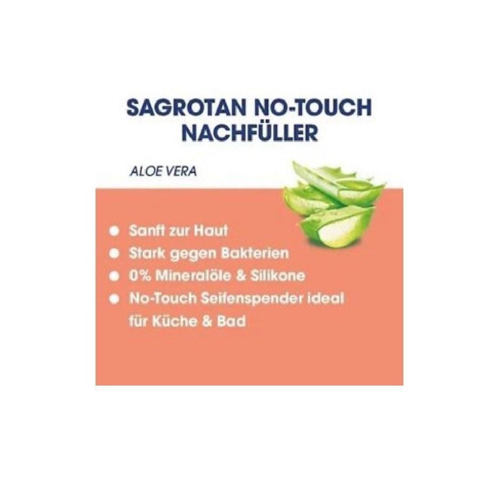 SAGROTAN Seifen-Set Nachfüll Seife Set 5x 250ml Grapefruit Handseife Flüssigseife, 5-tlg., Nachfüller Reinigung Pflege für alle Hauttypen geeignet Seife sanft
