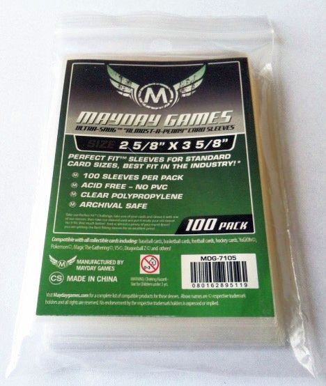Ultra-Snug Almost A Penny Card Sleeves (100) 7105