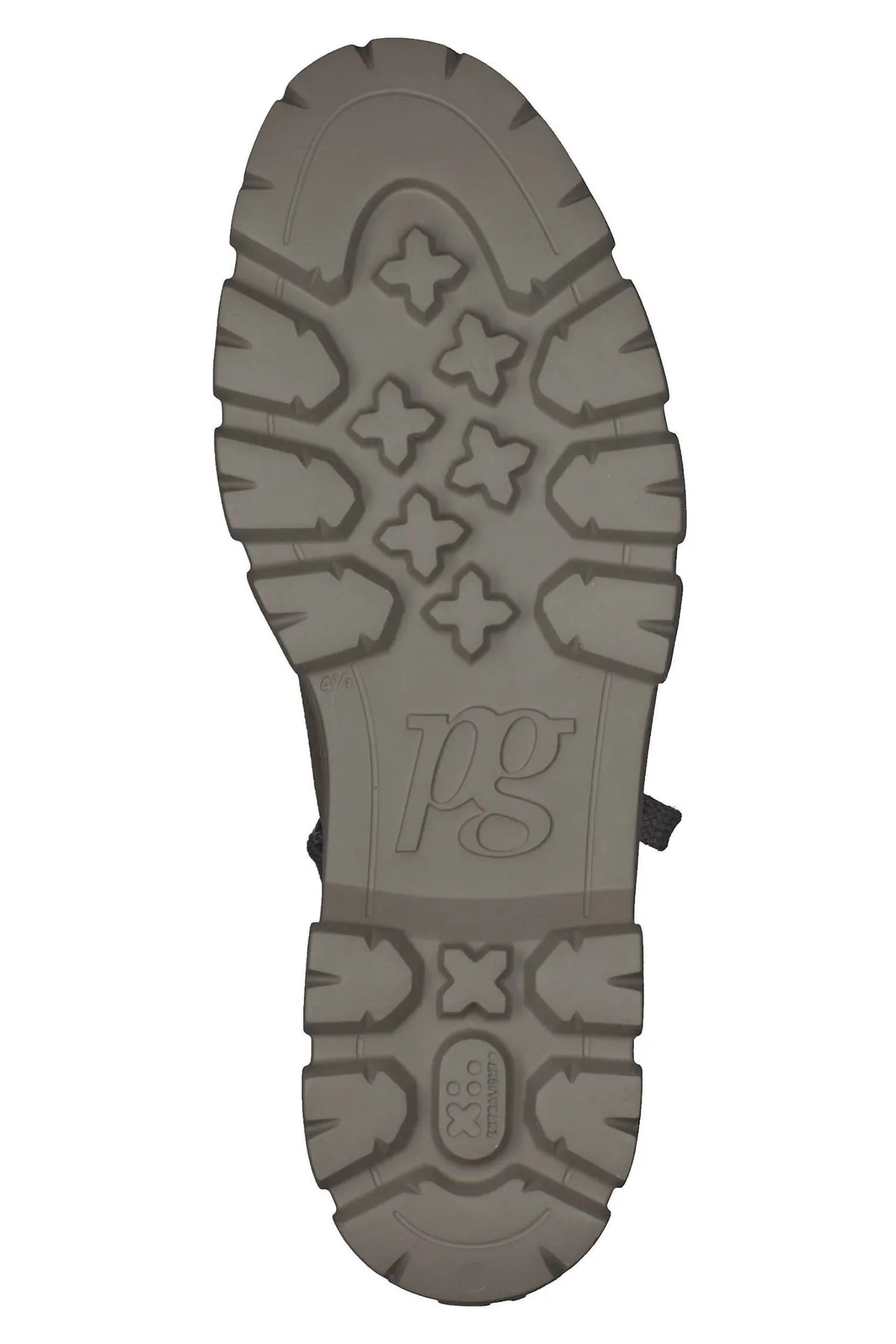 Paul Green  Stiefelette - Grün - Flacher Absatz