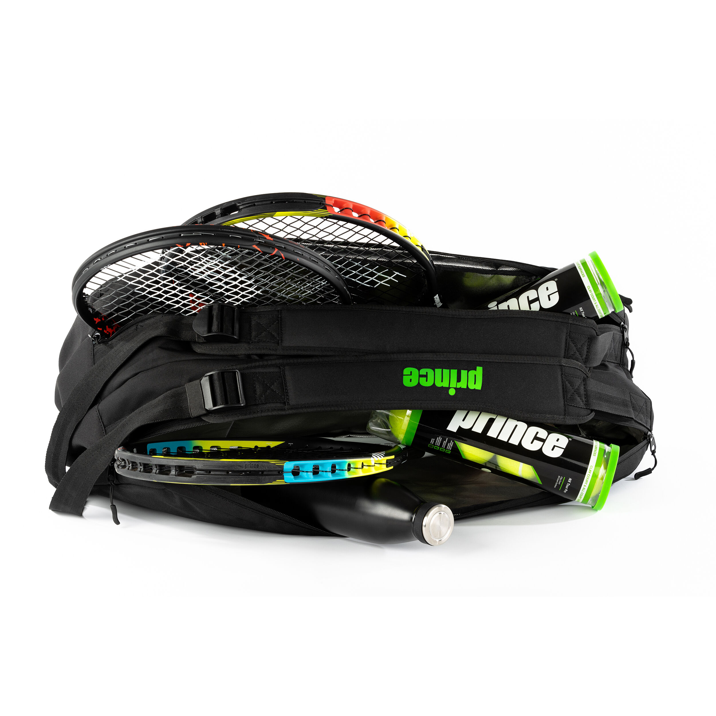 Tour Schlägertasche 9er - Schwarz, Grün