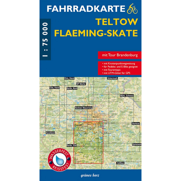 FAHRRADKARTE TELTOW, FLÄMING