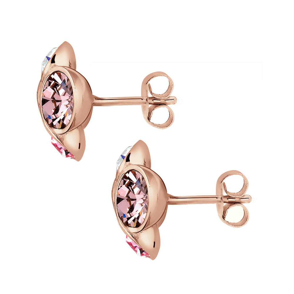 Elli Elli Boucles d'Oreilles Basic Kristalle Filigran 925 Silber Boucles d'oreilles