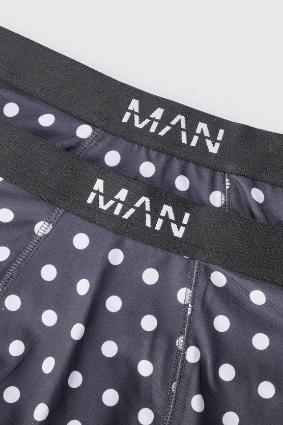 2er-Pack Boxershorts mit Punkten