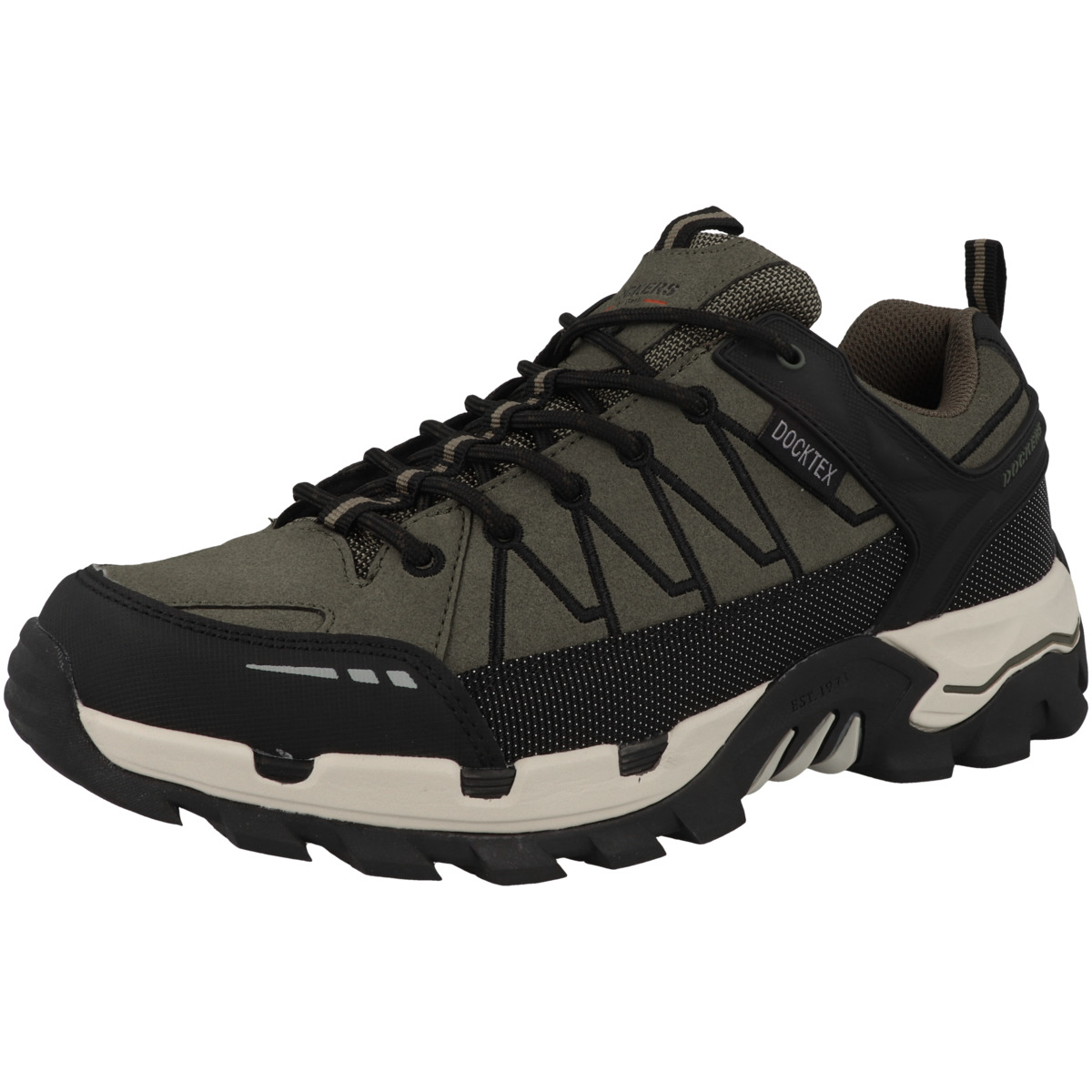 Dockers by Gerli 47BZ001 Schnürschuhe dunkelgruen