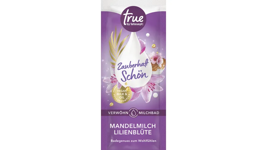 true by tetesept Mandelmilch Lilienblüte 25 ml