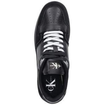 Calvin Klein Basket Cupsole Sneaker in schwarz