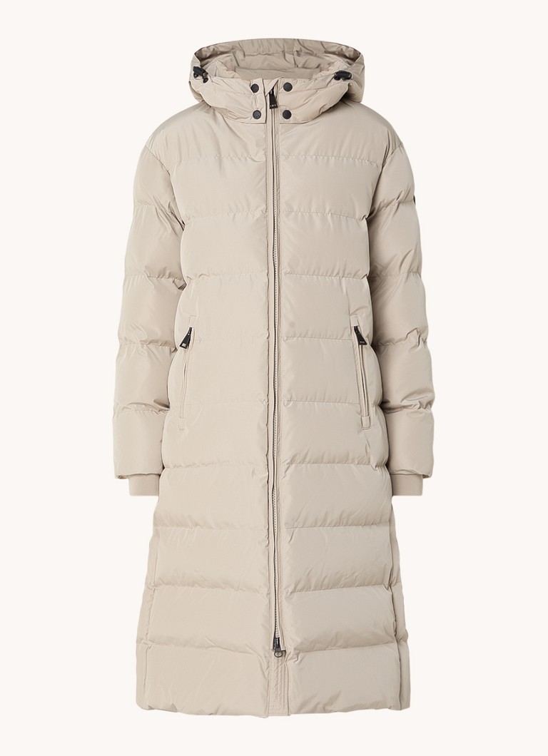 Airforce Grace quilted hooded jacket