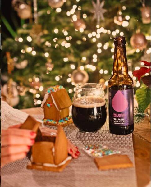 Big Drop : Galactic Milk Stout - Gueule de joie 0.5° |  33 cl