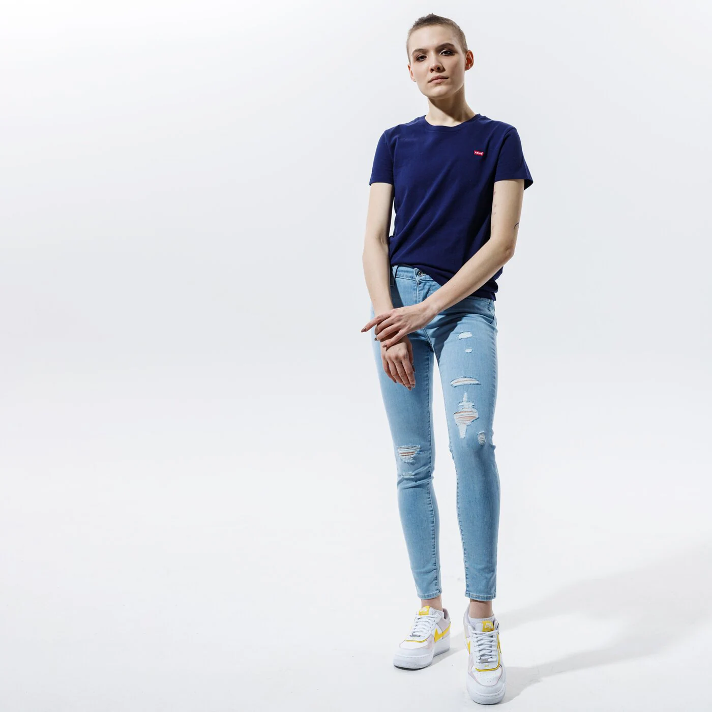 LEVI'S T-SHIRT PERFECT TEE Dunkelblau