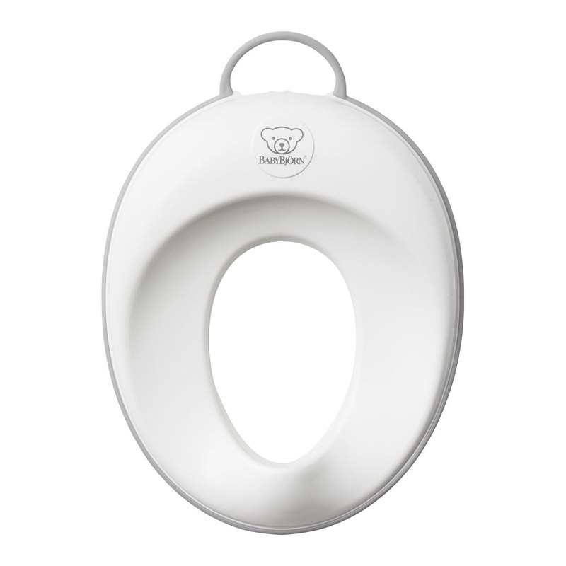 Réducteur de toilette blanc et gris BabyBjörn