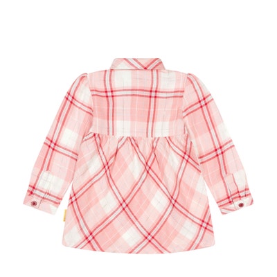 Bluse langarm, rot für Mädchen