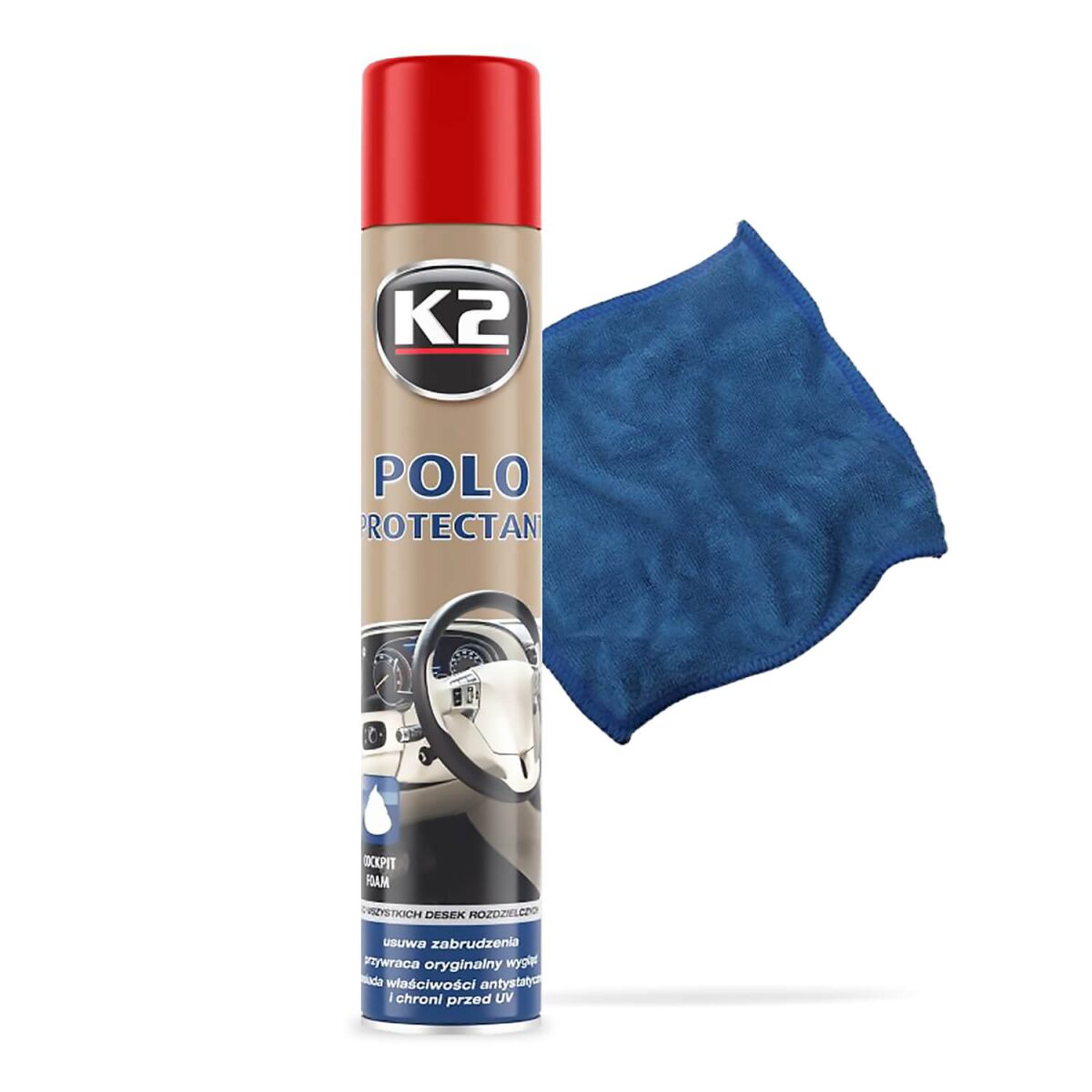 K2 Polo Protectant Reinigungsschaum Strawberry 750ml