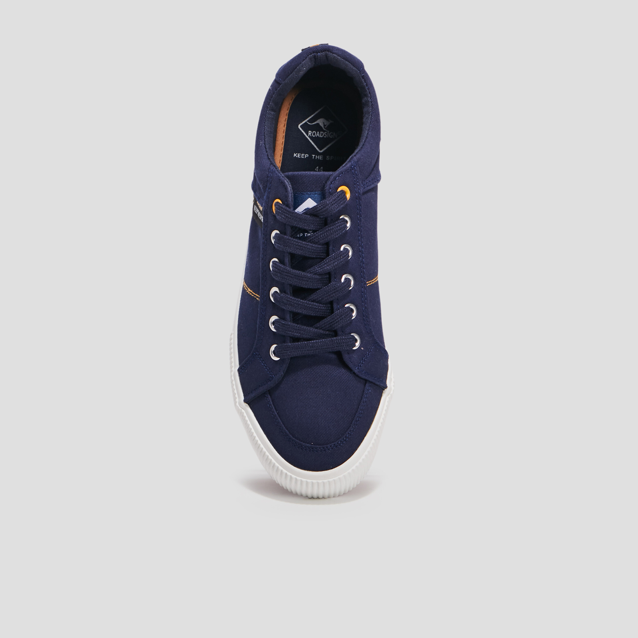 Tennis à lacets bleu marine homme | La Halle
