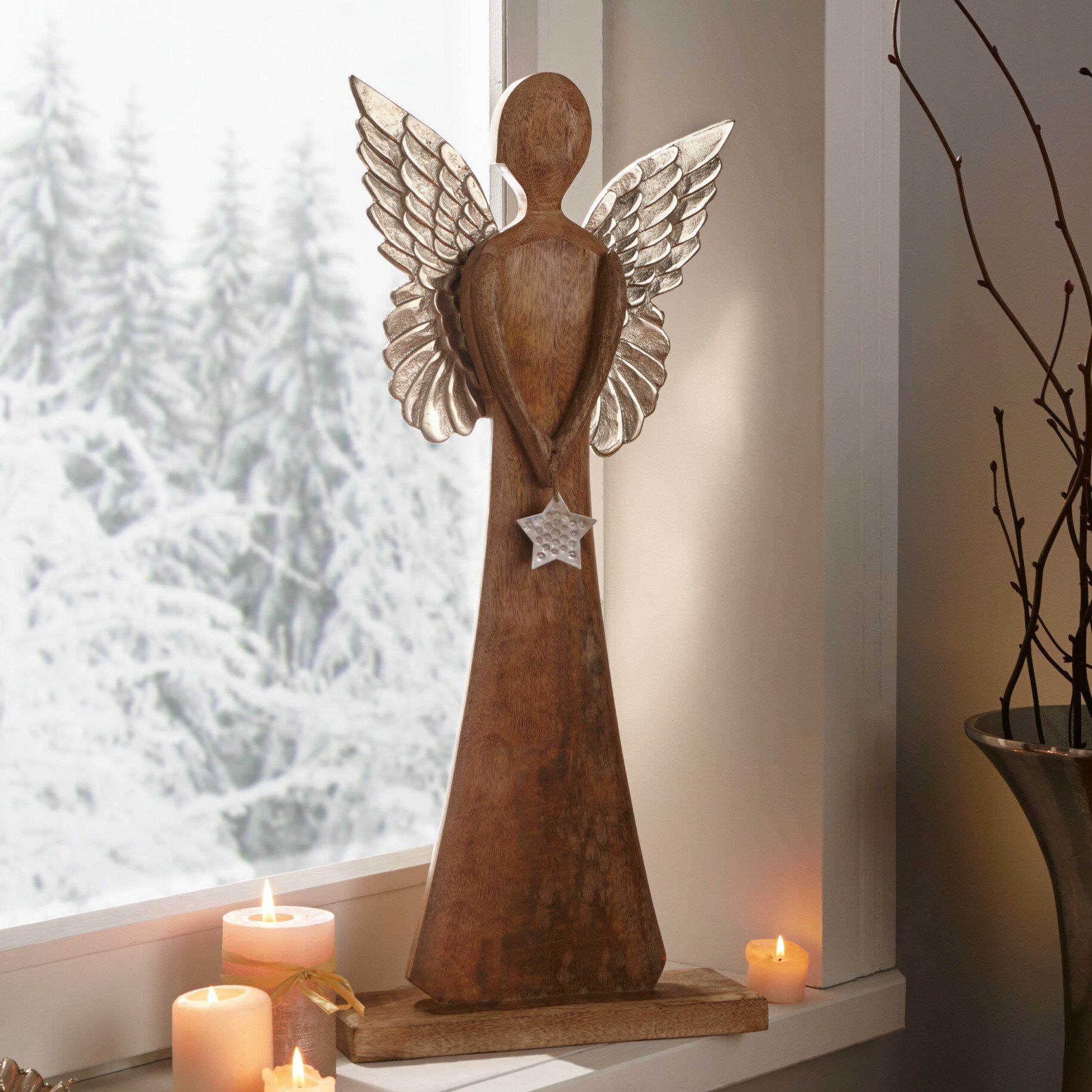 Dekoleidenschaft Engelfigur 