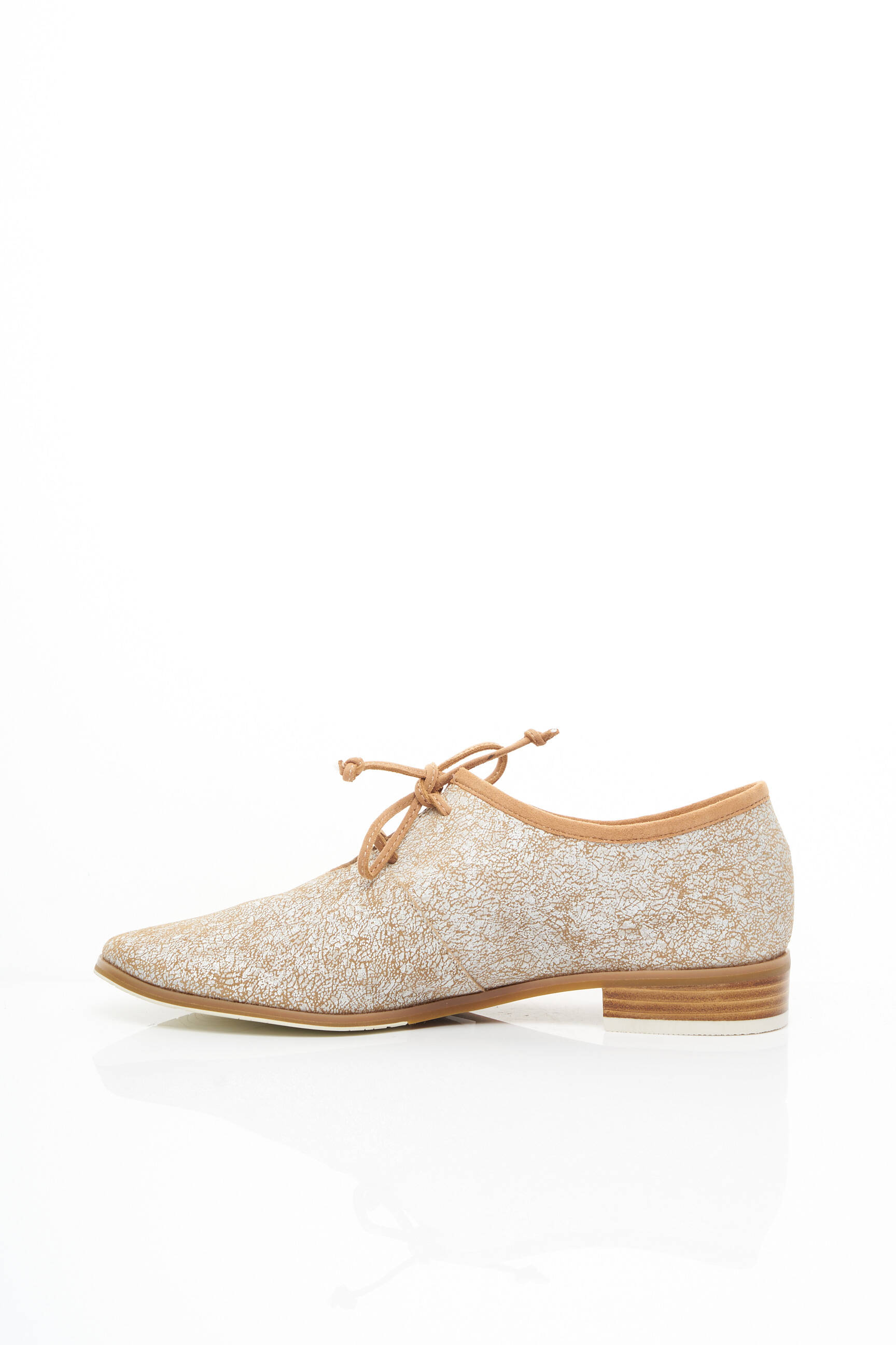 Fugitive By Francesco Rossi Derby Femme couleur beige