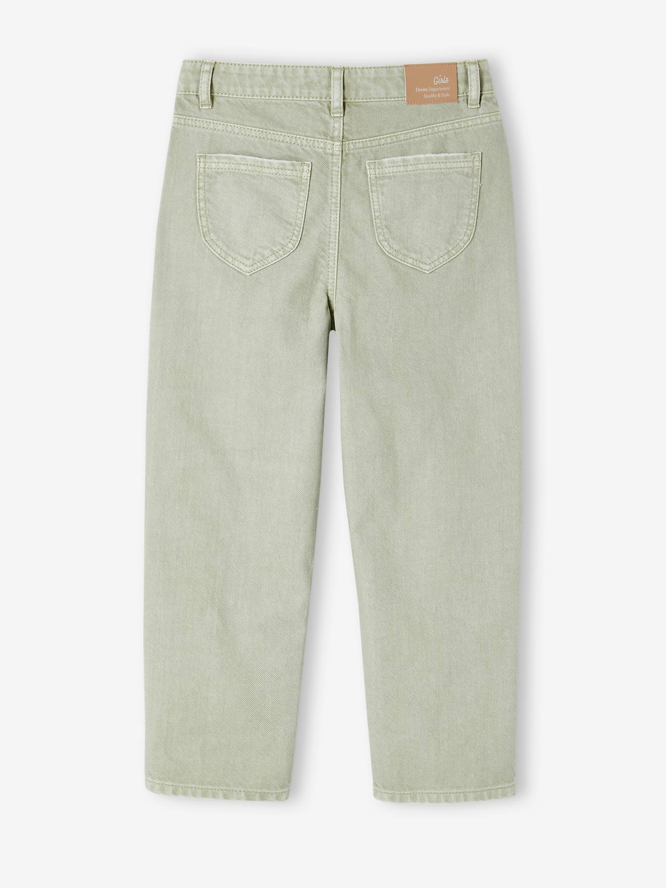 Vertbaudet Gerade Mädchen Hose, Hüftweite REGULAR - blush