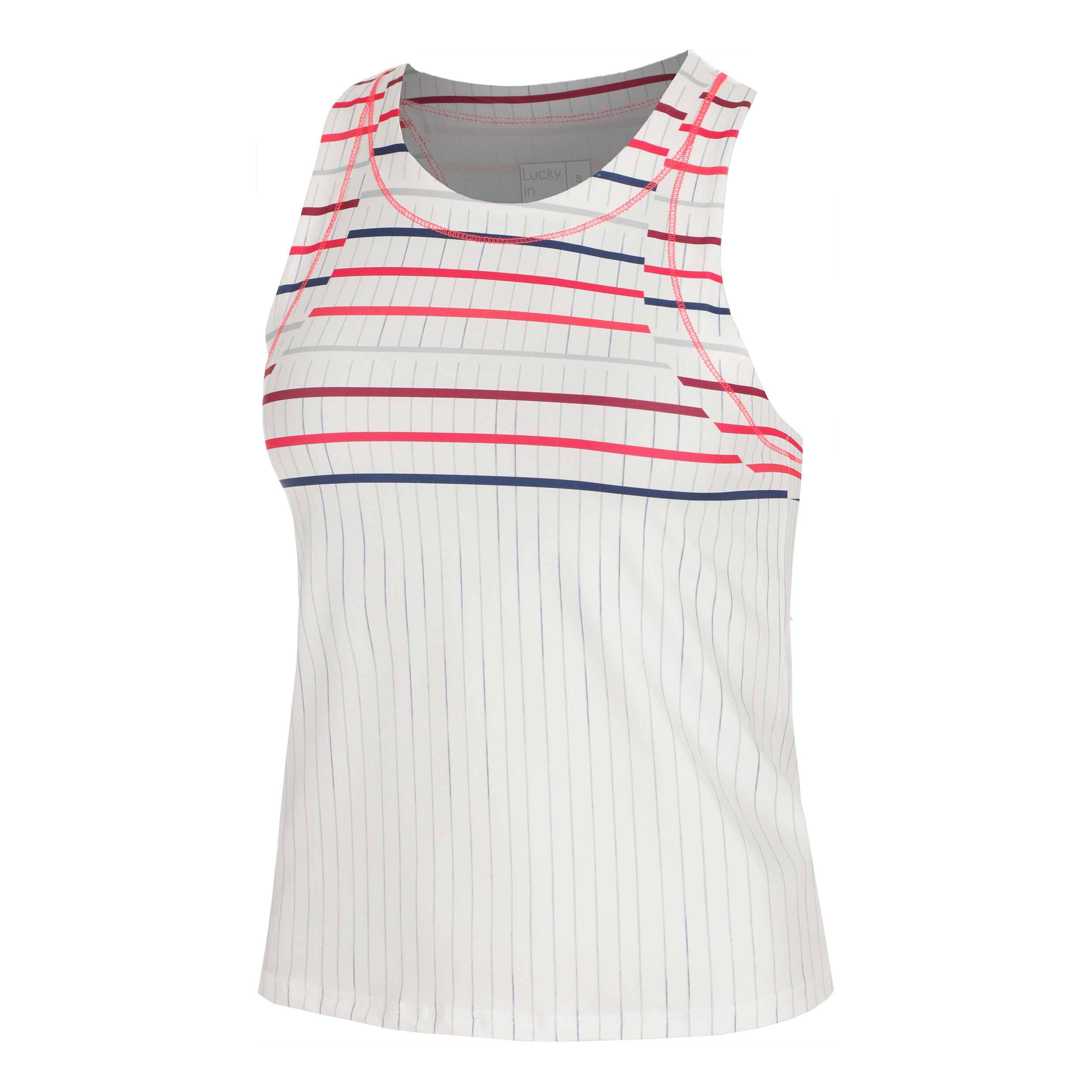 Berry Buzz Tank-Top Damen - Weiß, Mehrfarbig