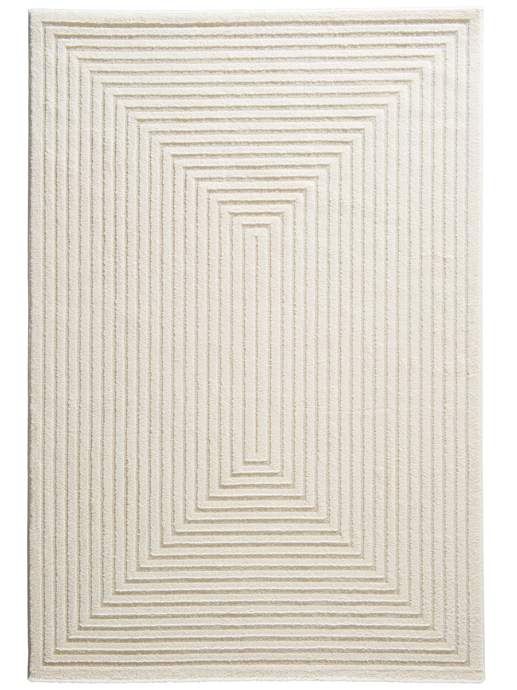 Kirkeby Moderner Teppich, Creme