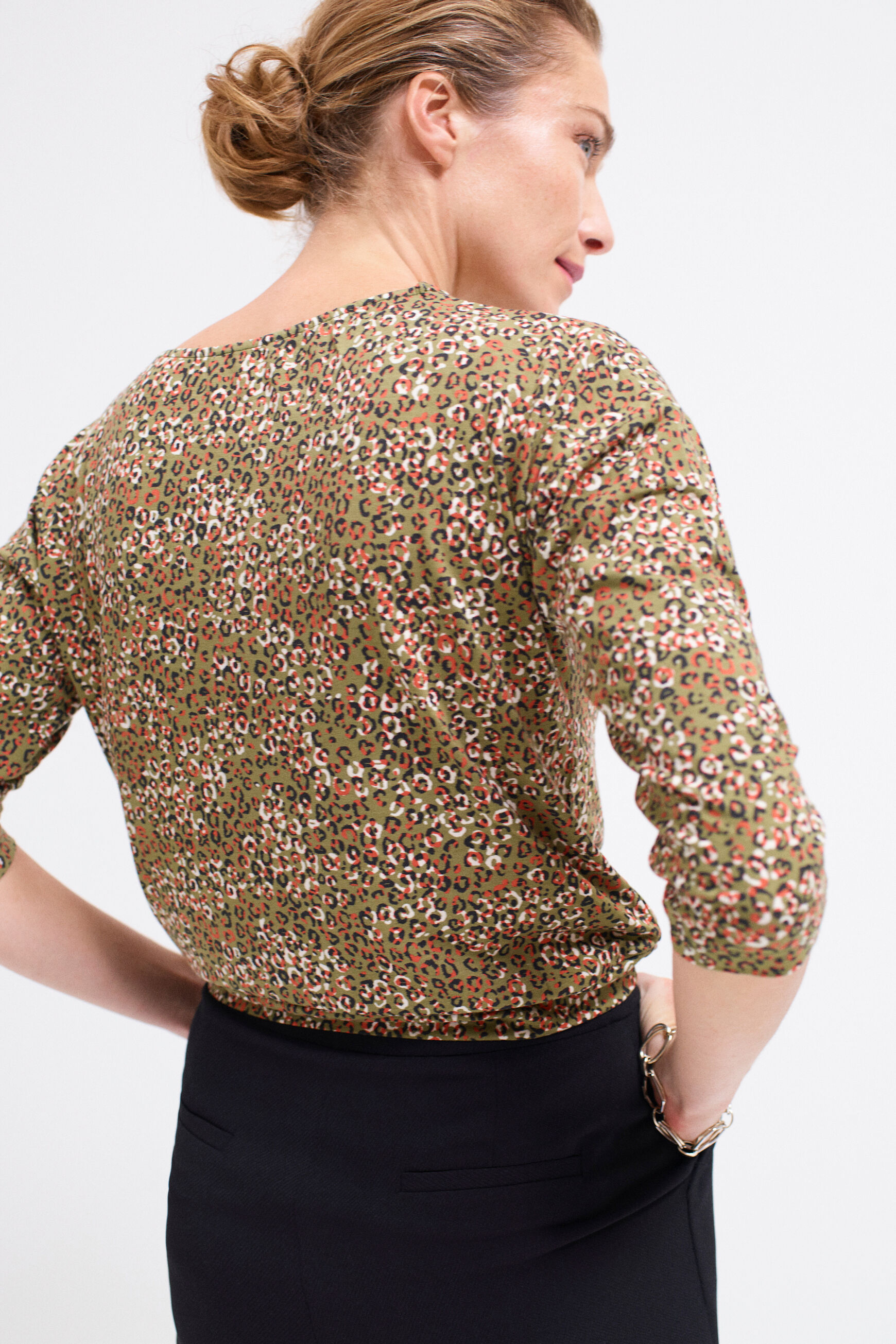 t-shirt jimmy vert clair femme