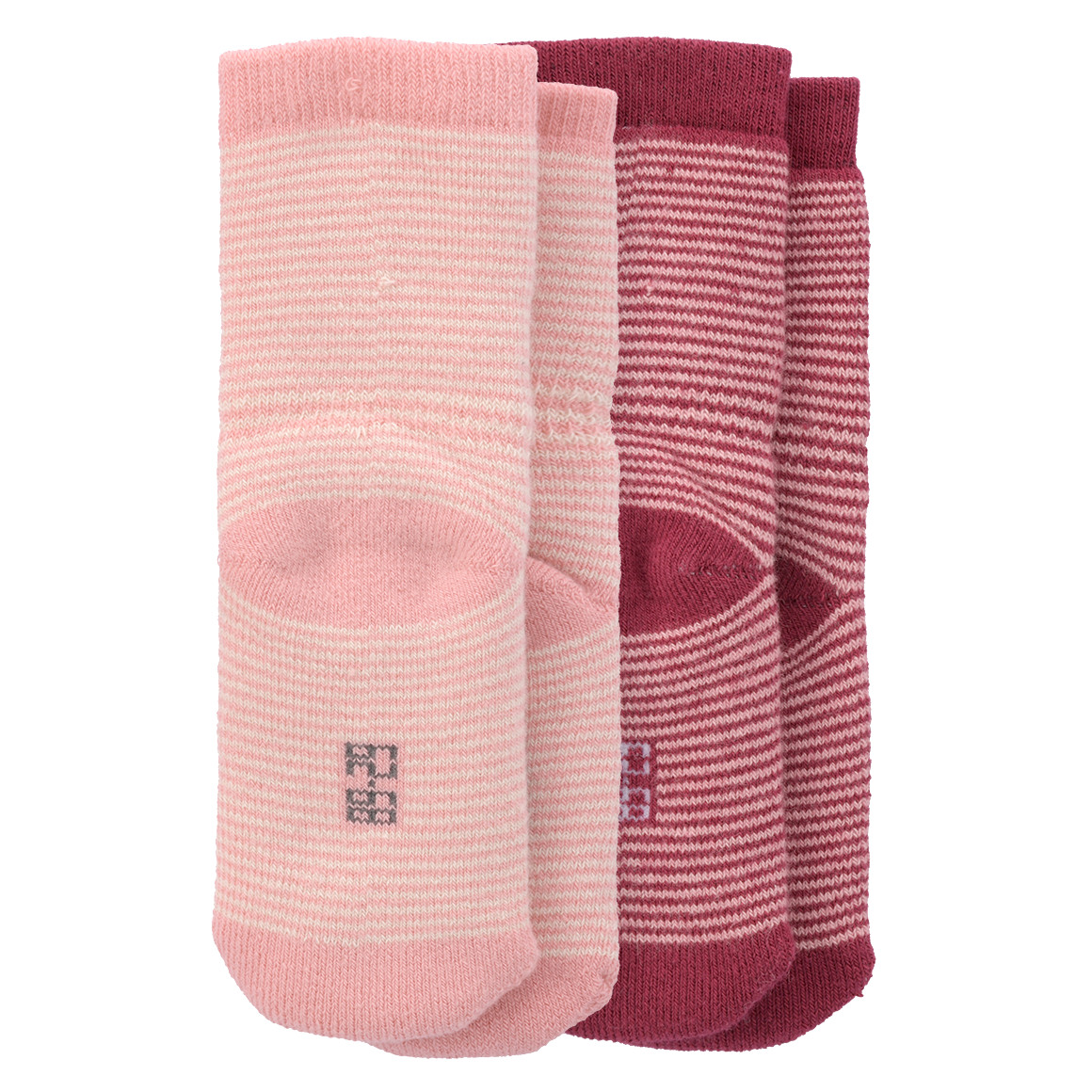 2 Paar Newborn Frotteesocken mit Motiv