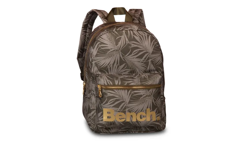 Bench. Rucksack olivgrün/gold