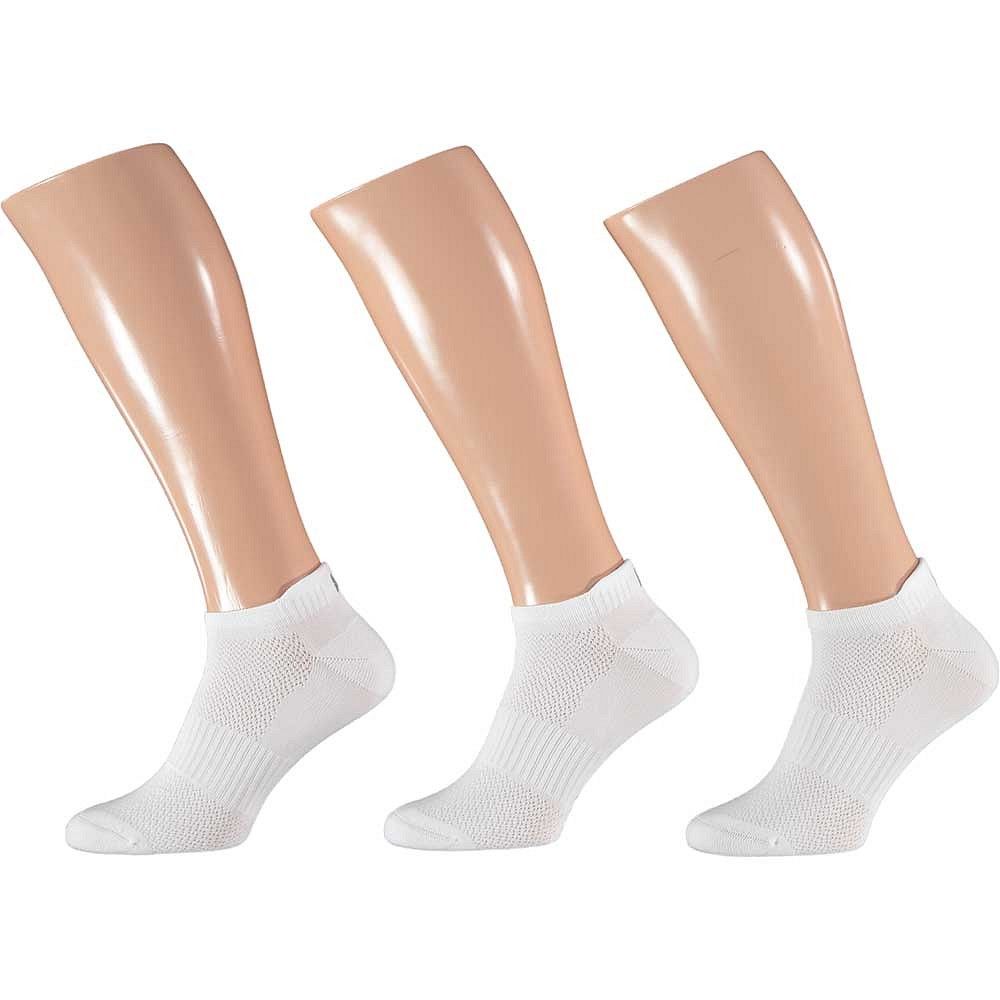 Xtreme 3 Paar weiße Fitness-Sneakersocken