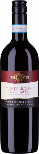 TerrAmore Bio-Montepulciano Abruzzo DOC TerrAmore Italien  trocken - 6er Karton