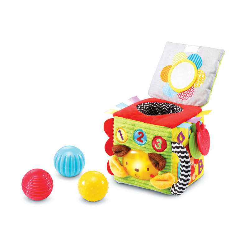 Cube interactif éveil sensoriel Vtech