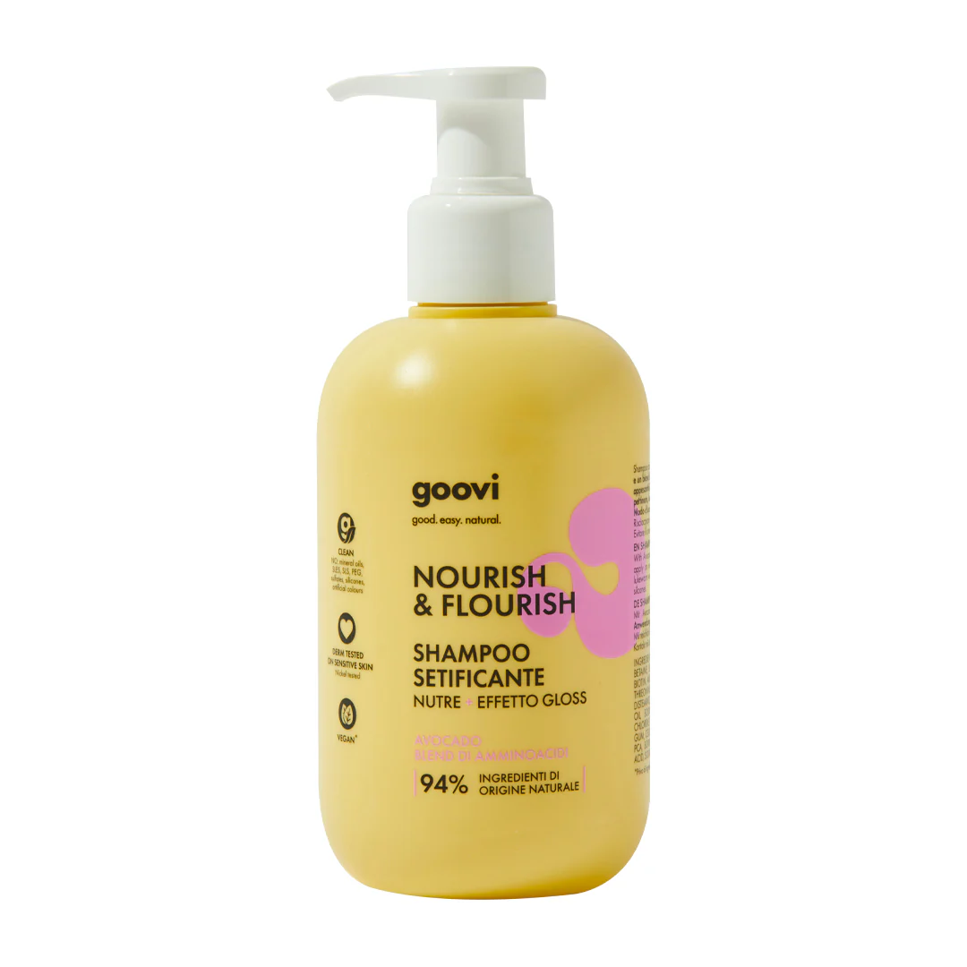 Champú sedoso NOURISH & FLOURISH - Champú nutritivo