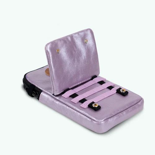 Capri purple phone pouch