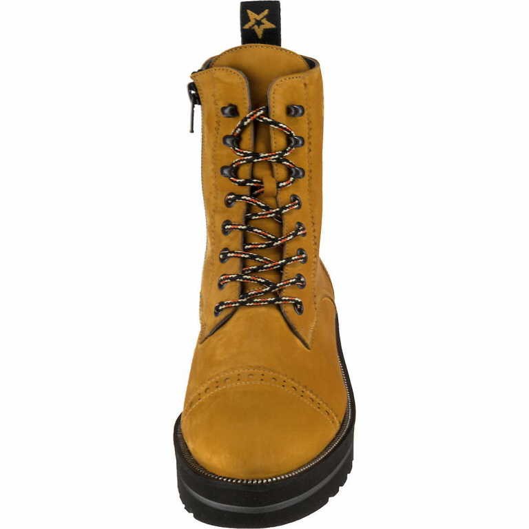 PAUL GREEN Schnür-Stiefeletten gelb