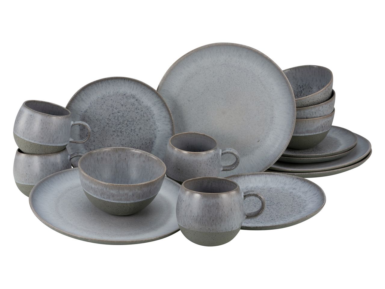CreaTable Loft Stone Kombiservice 16-tlg