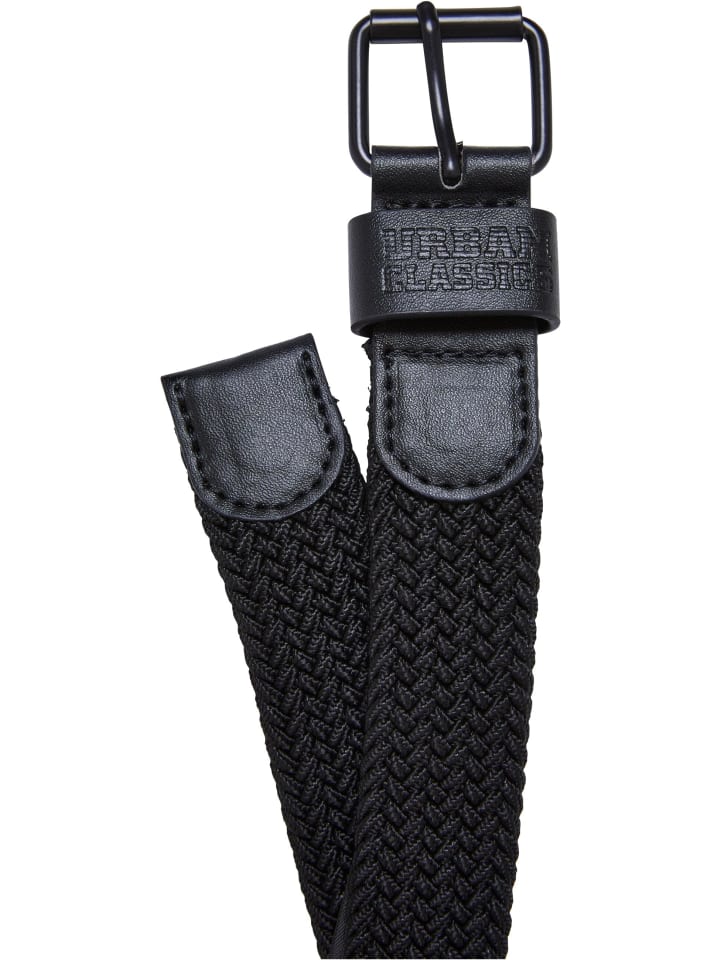 Urban Classics Urban Classics Gürtel in black/bodegagreen günstig kaufen