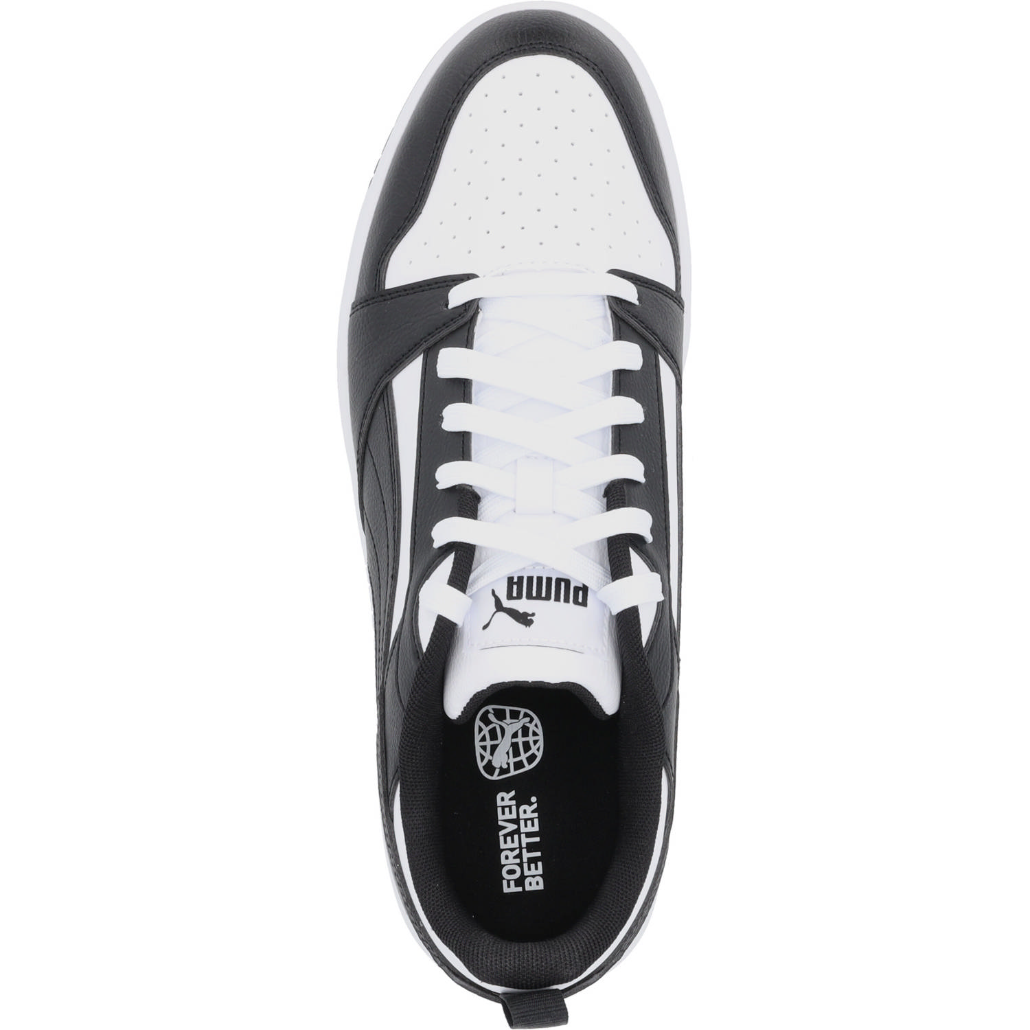 Puma Rebound v6 Low 392328, Klassische- & Business Schuhe, Herren, White-PUMA Black-PUMA W