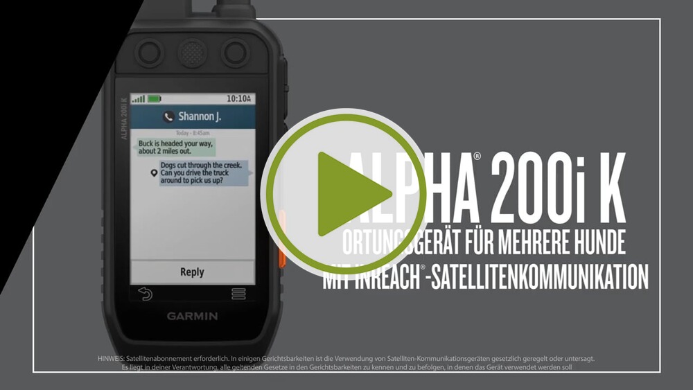 GARMIN Hundeortungsgerät Alpha 200i K &ndash; Handgerät
