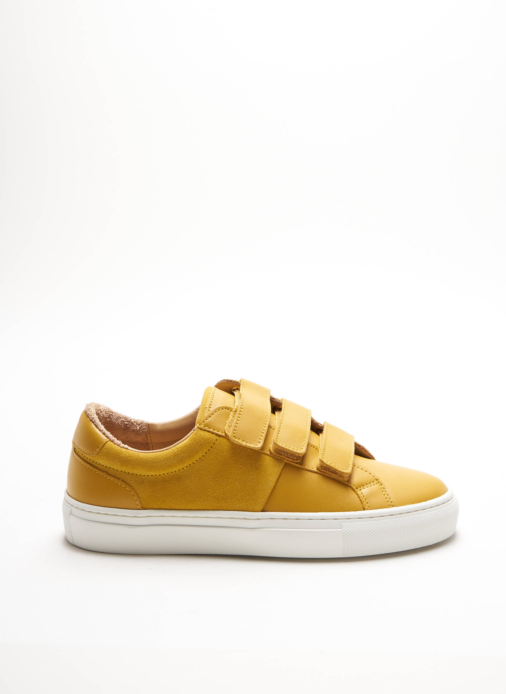 Canal St Martin Baskets Femme couleur jaune