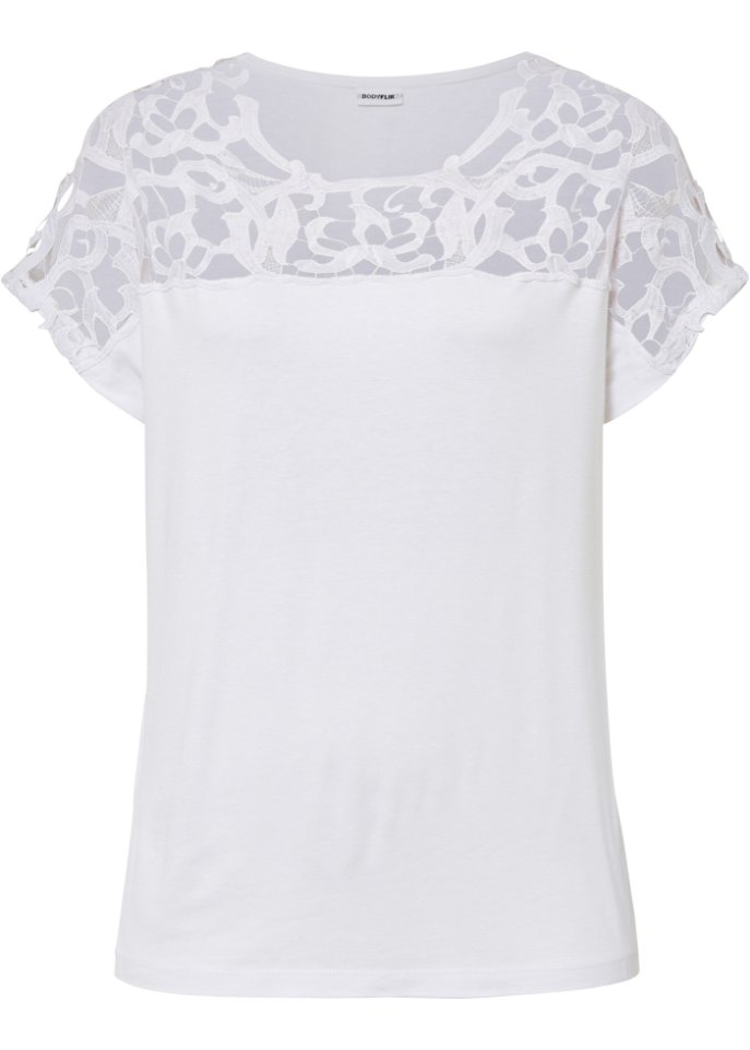 Shirt mit Spitze