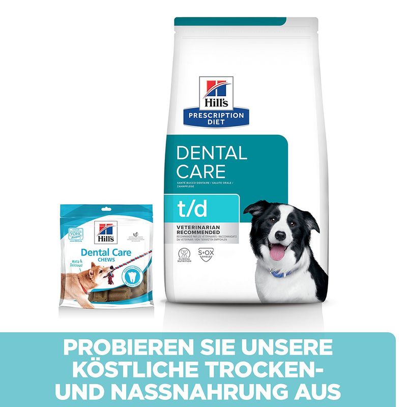 Hill's Prescription Diet t/d Dental Care mit Huhn