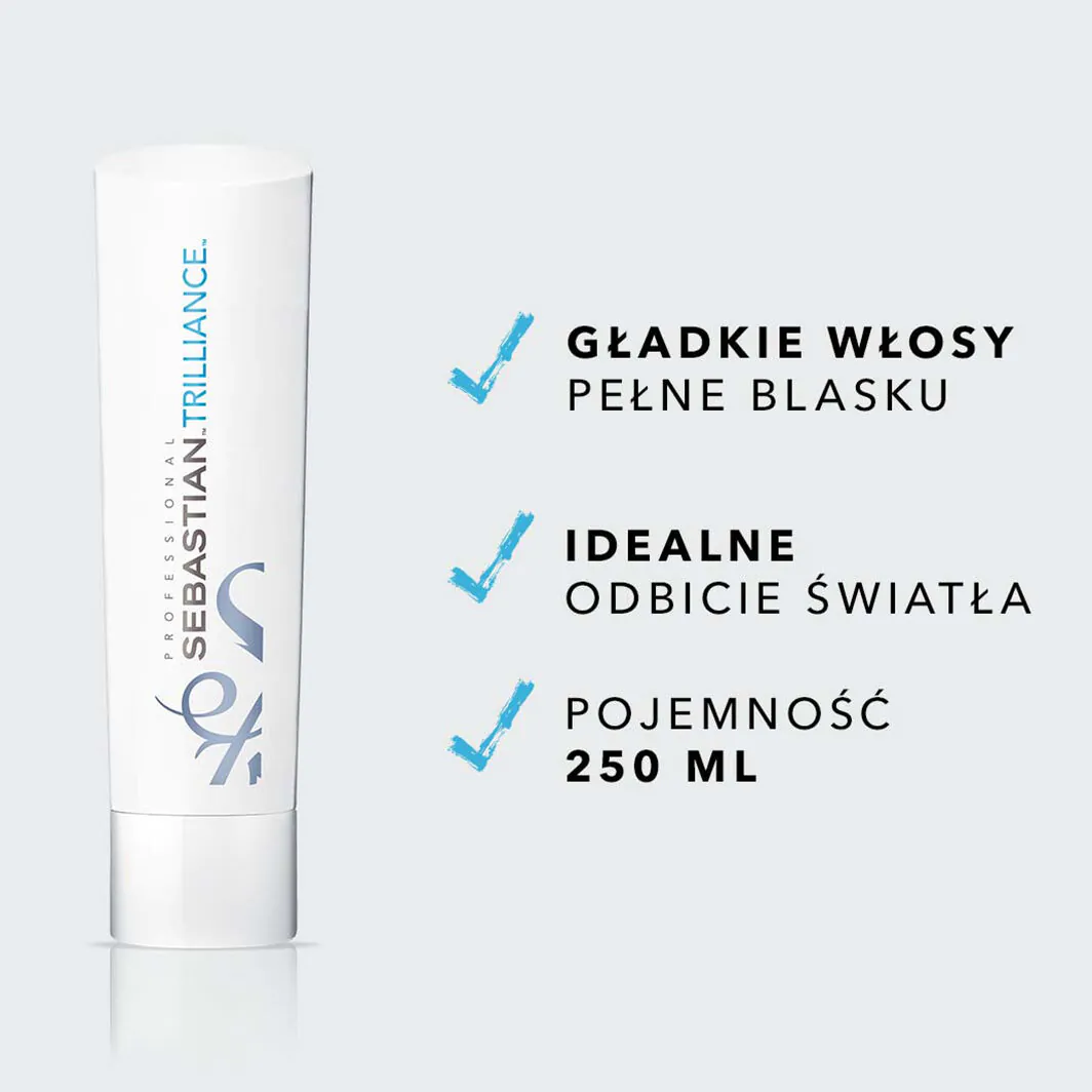 Μαλακτική κρέμα μαλλιών Sebastian Trilliance 250 ml