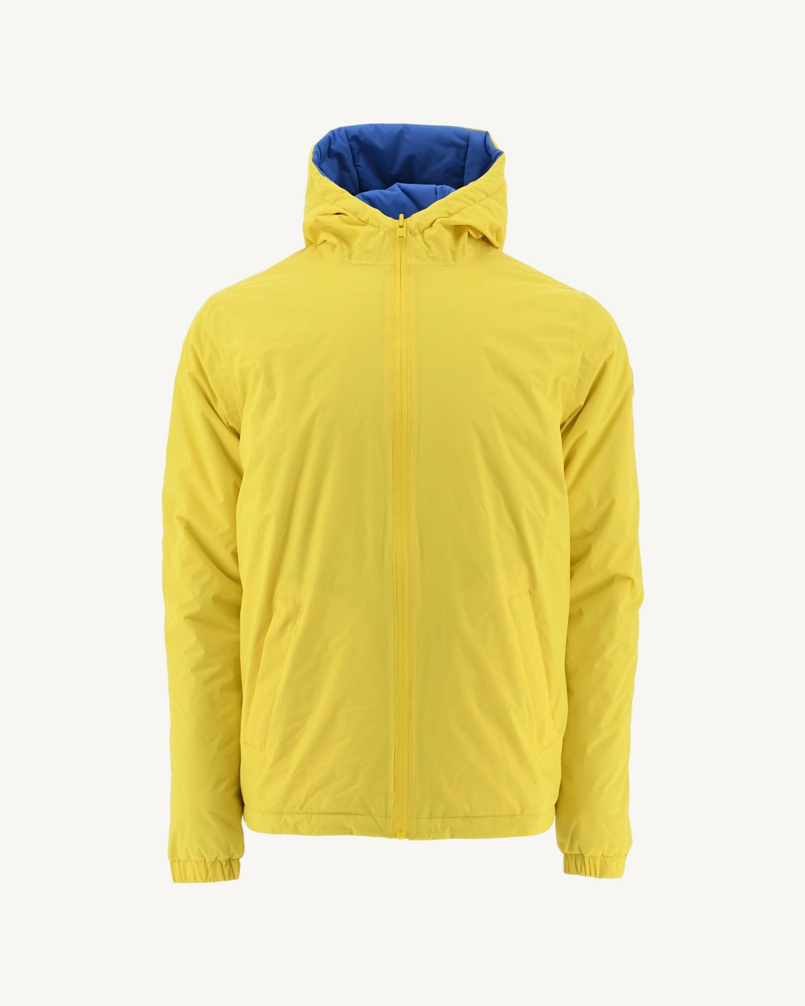 Doudoune Ultralight réversible à capuche Citron/Azur Vigo