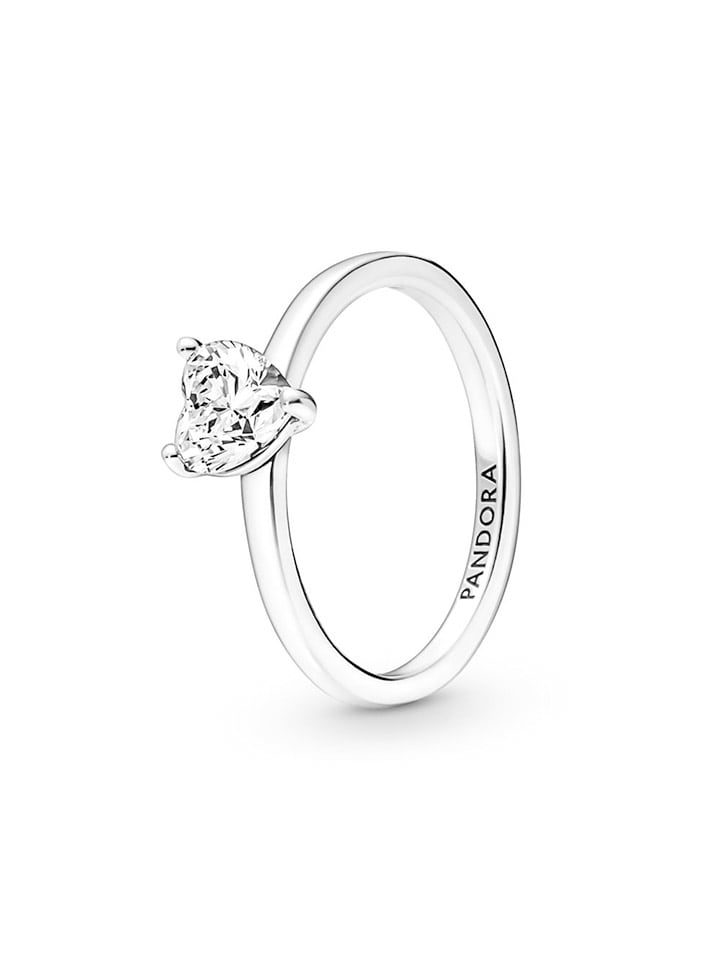 Pandora Silber-Ring mit Edelstein günstig kaufen