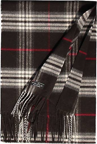 FRAAS Schmaler Cashmink-Schal mit FRAAS Plaid Karo - Made in Germany