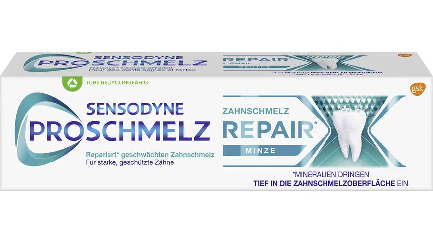 Sensodyne Proschmelz Repair 75ml Zahncreme 75 ml