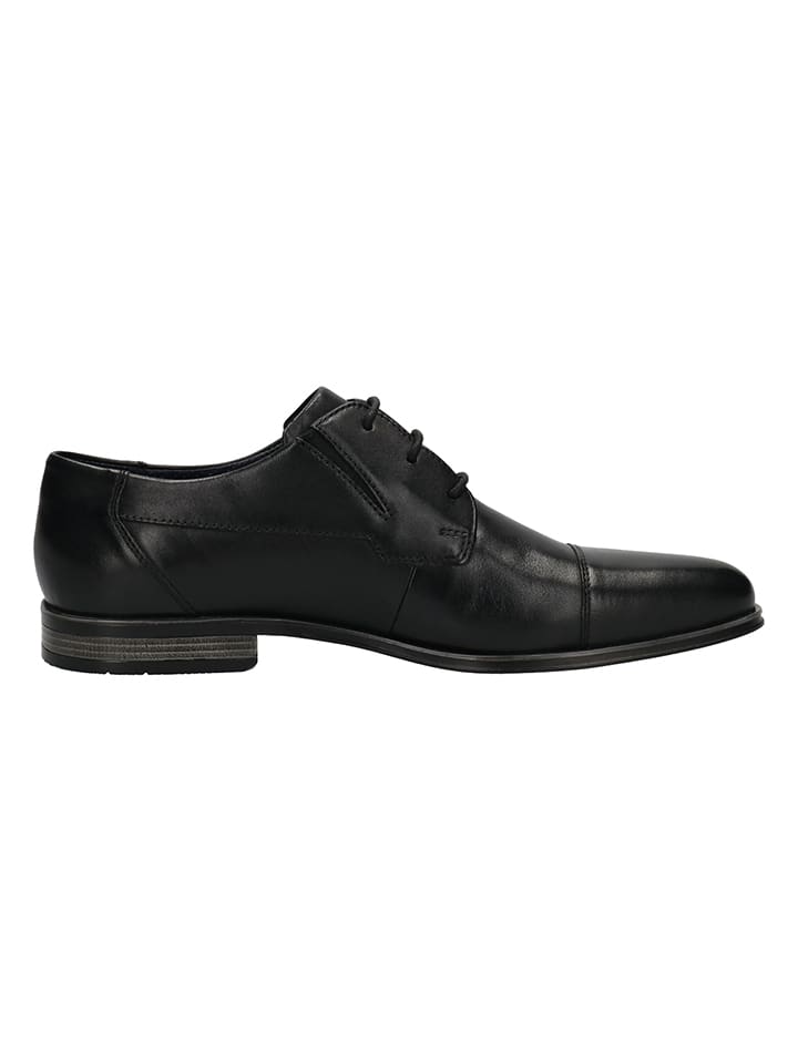 Bugatti Leder-Schnürschuhe 