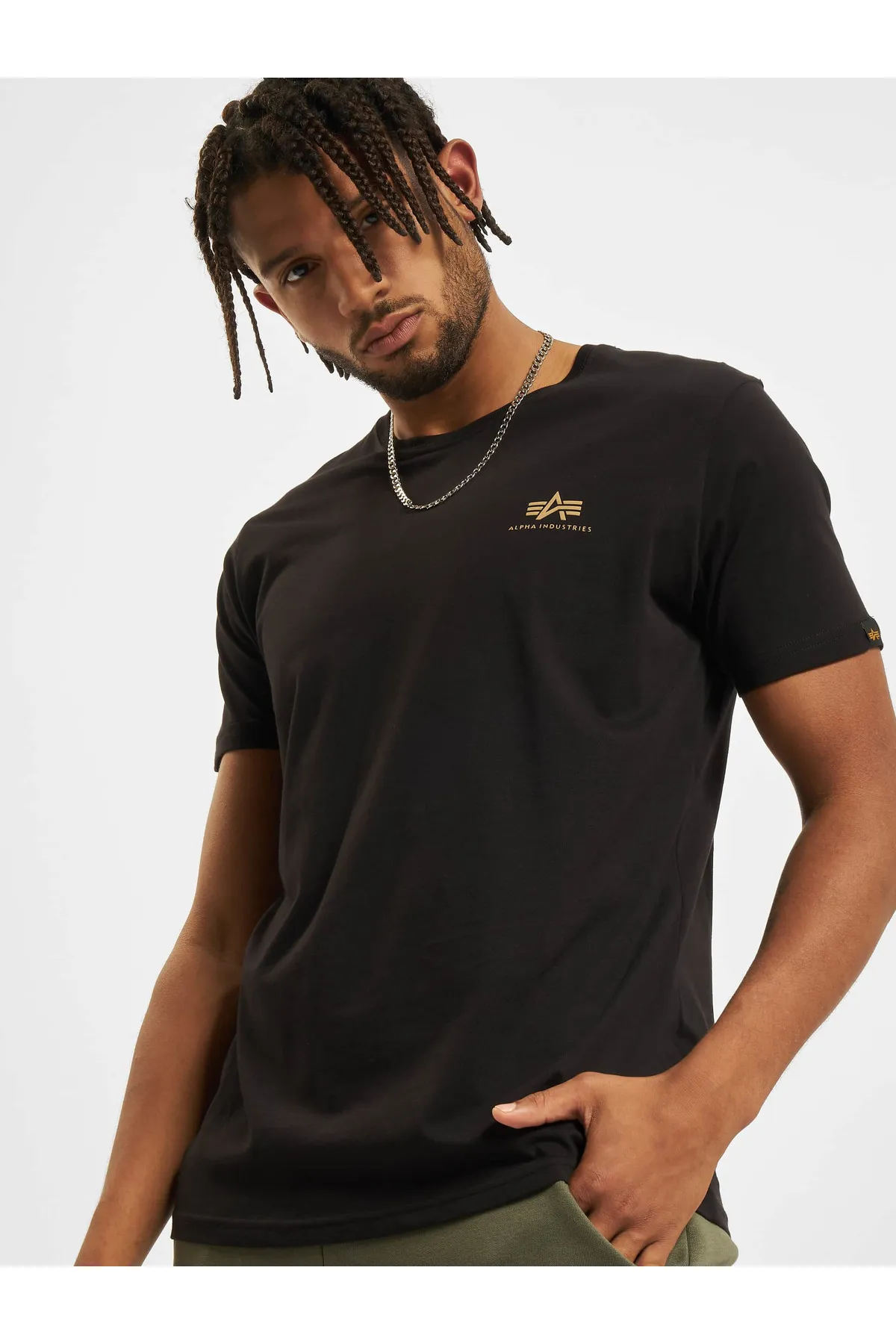 Alpha Industries  Herren Alpha Industries Camo Backprint T-Shirt
