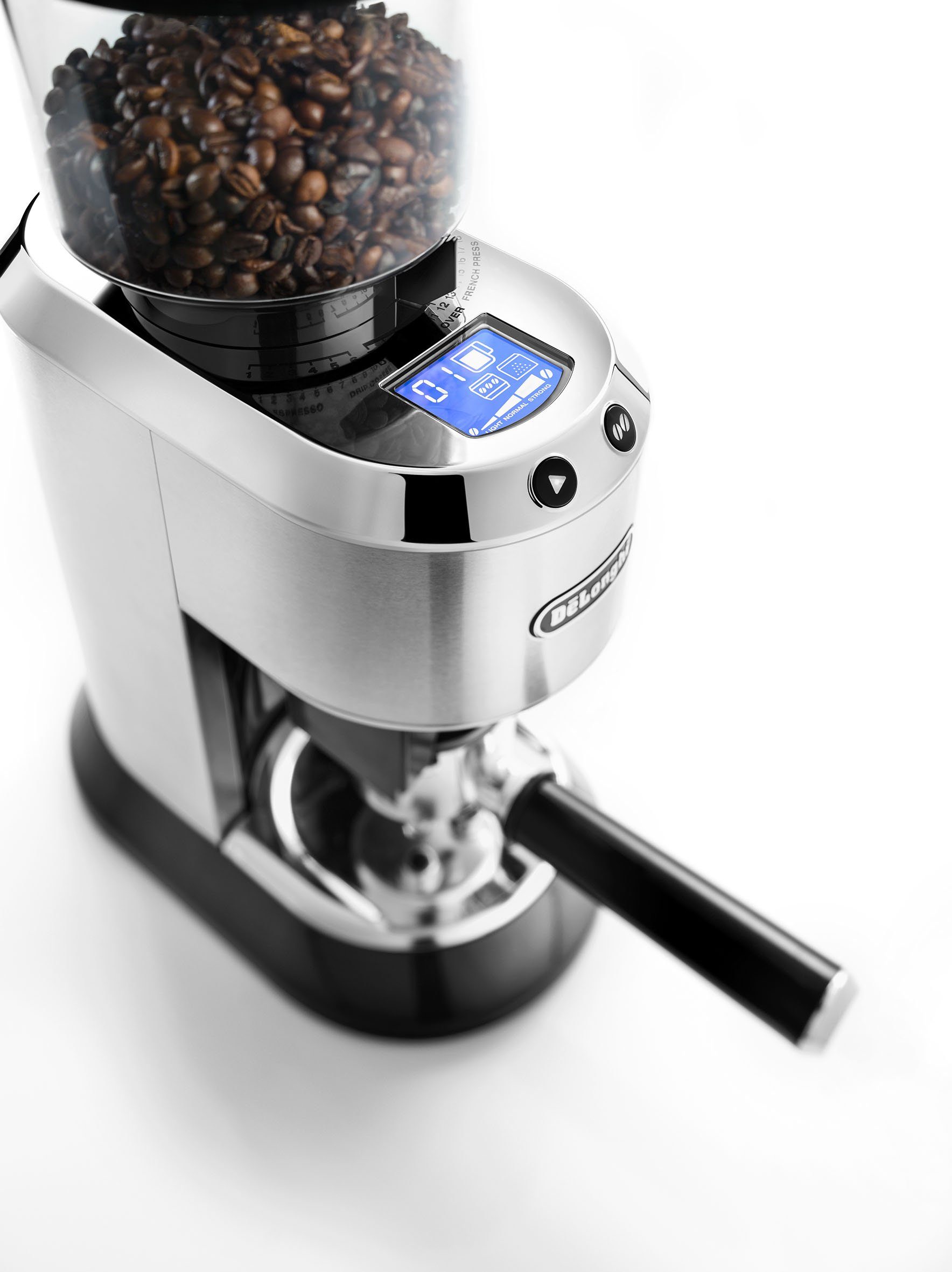 De'Longhi Siebträgermaschine ECKG6821.M, inkl. Kaffeemühle, Tamper, Abschlagbox+ Kännchen