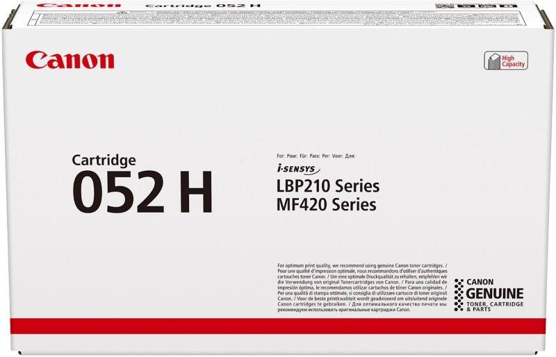 Canon 052 H Original Tonerkartusche Schwarz