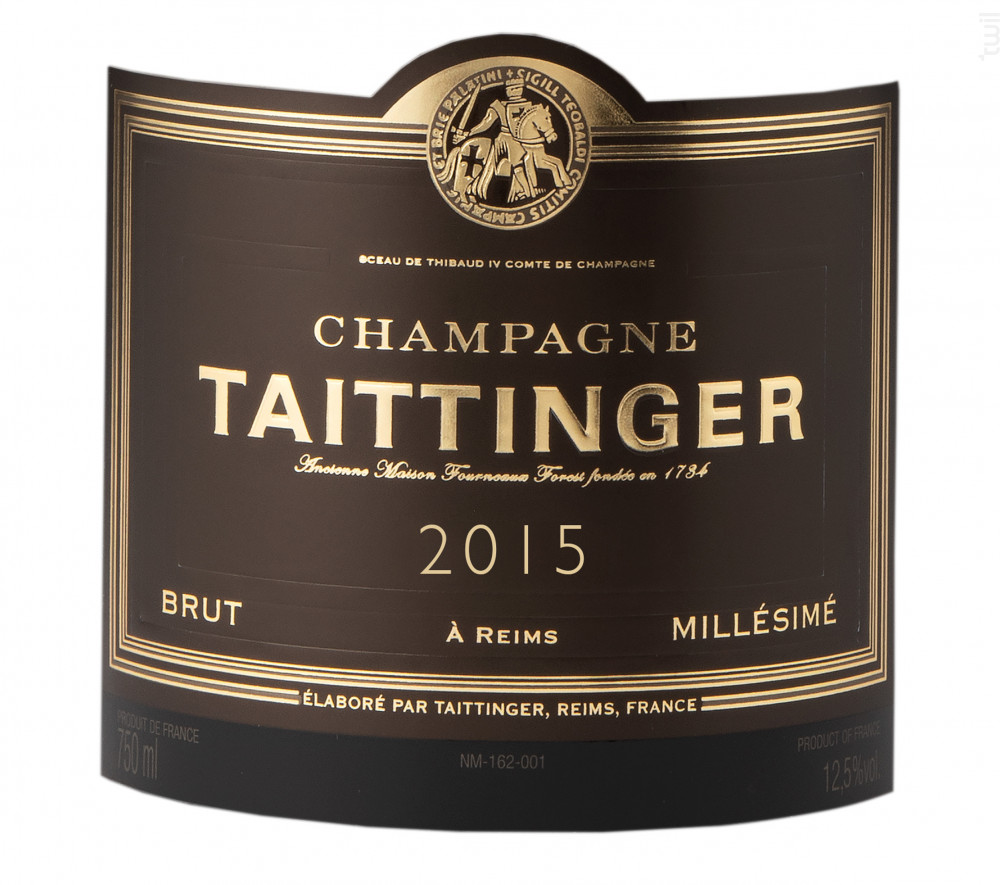 Brut Millésimé Champagne Taittinger