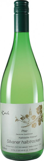2022 Kallstadter Kobnert Silvaner halbtrocken 1,0 L - Weingut Koch